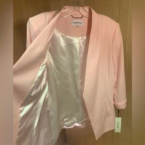 Brand New 3/4 Sleeve Calvin Klein Blazer